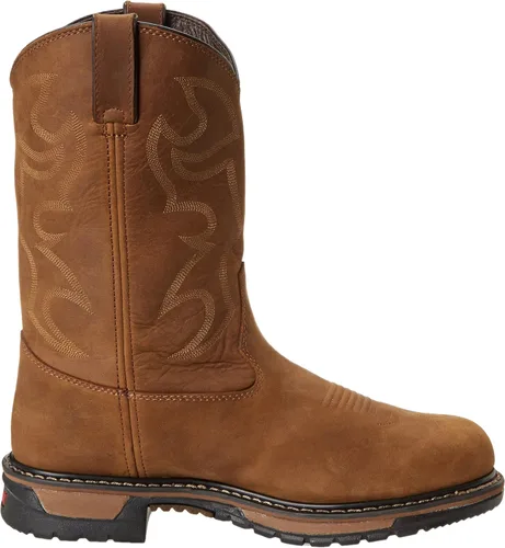 Vista 6 de Rocky Botas de trabajo originales Ride Crazy Horse con puntera de acero para hombre
