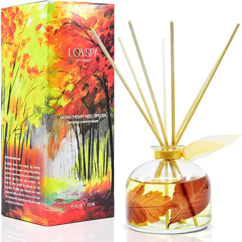 Vista 38 de Juego de difusor de varillas y varillas perfumadas de aloe y lino, lino limpio, flores blancas, cítricos y aloe húmedo, difusor de aroma fresco