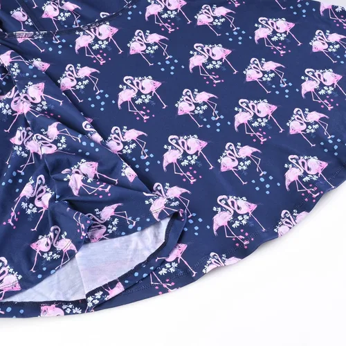 Vista 5 de Perfashion Vestidos a juego para niñas y muñecas sin mangasmanga larga, acampanados, faldas de fiesta de unicornio