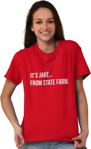 Vista 5 de It's Jake Funny Pop Culture Quote Graphic T Shirt Men or Women