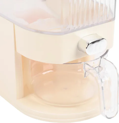 Vista 5 de Aramox Rice Dispenser, Cereal Dry Food Storage Container with Measuring Cup Slim Space Saving Design for Pantry & Kitchen Organization