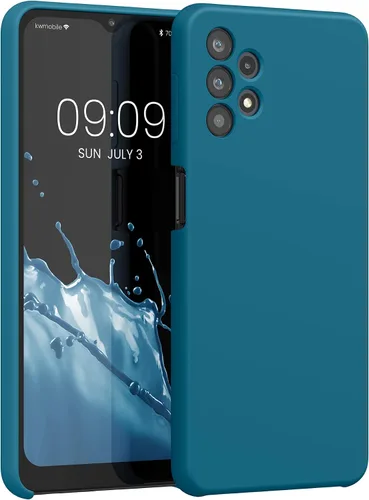 Vista 186 de kwmobile Funda Compatible con Samsung Galaxy A14 5G - Funda de teléfono de TPU y silicona con acabado suave - Verde Lima