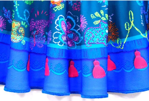 Vista 4 de Rauoawby - Bañador de dos piezas para niñas con diseño de unicornio