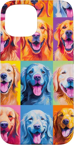 Vista 6 de Carcasa para iPhone 16 Golden Retriever Dog Owner