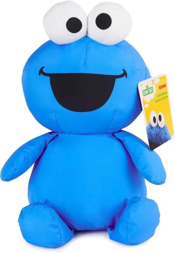 Vista 5 de GUND Sesame Street - Peluche oficial de Cookie Monster Muppet, juguete de peluche de nailon prémium para edades de 1 año en adelante, azul, 7