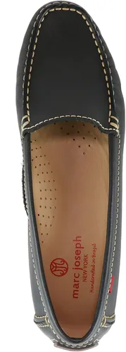 Vista 6 de MARC JOSEPH NEW YORK Mocasín de cuero para mujer, fabricado en Brasil, estilo de conducción Manhasset