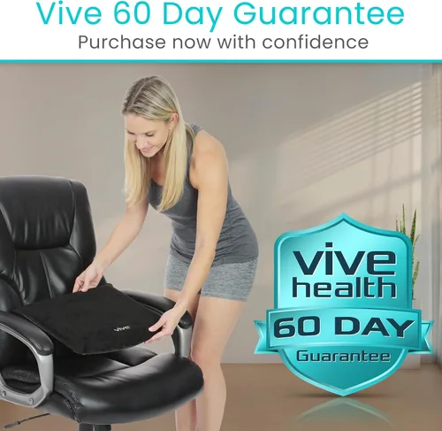 Vista 8 de Vive Cojín inflable para asiento, almohadilla portátil para estadios