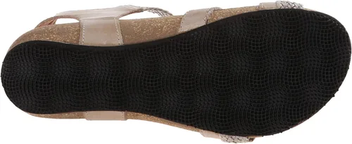 Vista 4 de Sandalias Taos Footwear para mujer, modelo Trulie de piel