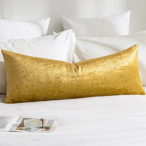 Vista 46 de MIULEE - Funda de almohada de terciopelo suave de lujo decorativa, funda de cojín rectangular única para sofá de primavera, dormitorio, automóvil