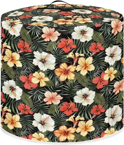 Vista 37 de Suobstales Cubierta antipolvo con estampado de girasol para olla instantánea de 6 cuartos de galón, diseño de nota musical, cubierta de olla a Nota