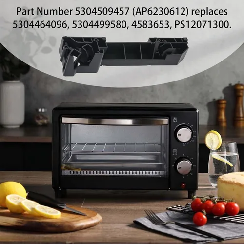 Vista 5 de 5304509457 Soporte para interruptor de gancho de microondas, cuerpo de pestillo para horno de microondas Frigidaire Kenmore Electrolux reemplaza