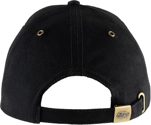 Vista 2 de Ford Script - Gorro bordado pesado Negro talla única