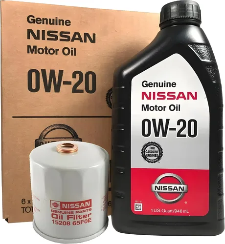 Vista 3 de Kit de cambio de aceite genuino Nissan 0W-20 15208-65F0E