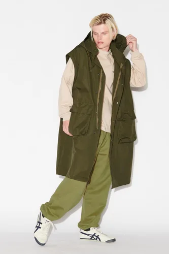 Vista 7 de Not So Ape Parka de gran tamaño, unisex para todo género, fabricada en Japón
