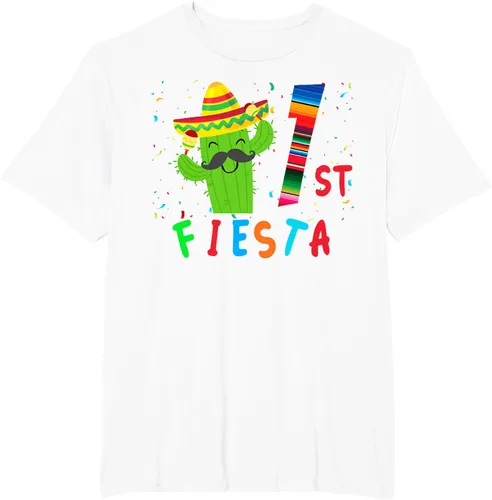 Vista 61 de Camiseta mexicana para fiesta temática de cumpleaños a juego, Negro, S