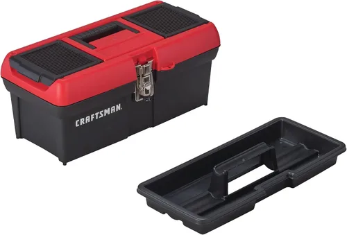 Vista 4 de CRAFTSMAN Caja de Herramientas, con Cerradura, 16 in., Rojo/Negro (CMST16901)
