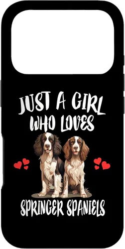 Vista 30 de Just A Girl Who Loves Springer Spaniels Dog Case for iPhone 17