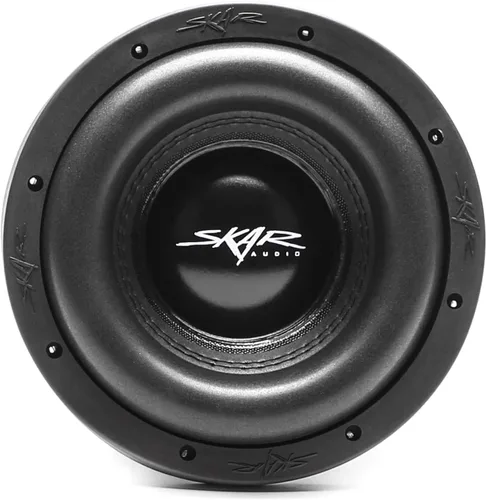 Vista 2 de Skar Audio ZVX-8 D4 - Subwoofer para automóvil de 8 pulgadas, 900 W, potencia máxima dual, 4 Ohm