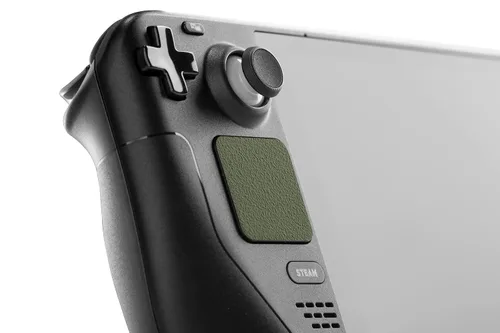 Vista 3 de TouchProtect Steam Deck - Add Style Tactile Feedback and Protect your Steam Decks Trackpads More than just a skin Tactical Green