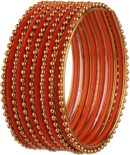 Vista 6 de Efulgenz Rakhi Gifts for Sister Boho Oxidized Indian Jewelry Velvet Bangles Set Bracelets Jewelry for Women Girls Raksha Bandhan Gift for Bhabhi