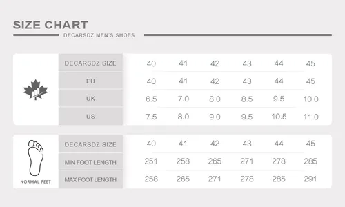Vista 7 de DECARSDZ Zapatos de vestir clásicos y modernos para hombre