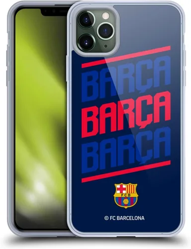 Vista 134 de Head Case Designs Funda de gel suave con licencia oficial del FC Barcelona Barca Crest Graphics [protección de grado militar] compatible con Apple