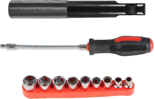 Vista 4 de Silscvtt Herramienta de extracción de cubierta de embrague con kit de herramientas de cambio de correa de repuesto para Polaris 800 900 S 1000 XP