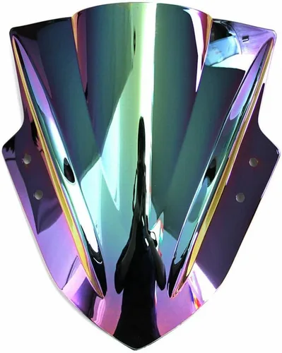 Vista 5 de Parabrisas para Kawasaki Ninja 300 EX300R 2013 14 15 16 2017 Deflector Parabrisas - Negro