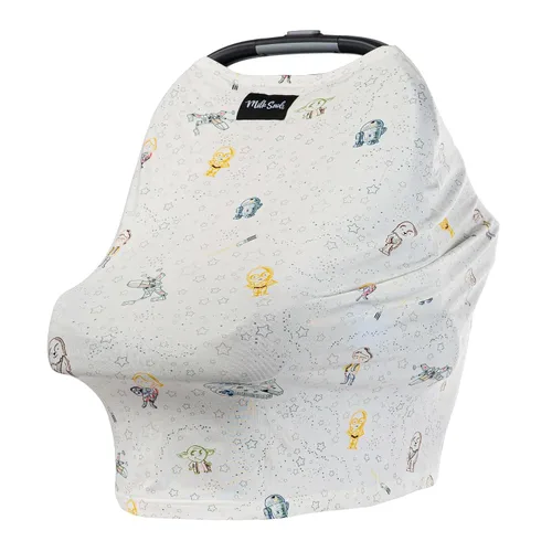 Vista 10 de Milk Snob Star Wars - Funda original 5 en 1 - Funda de lactancia para Escapar de Endor