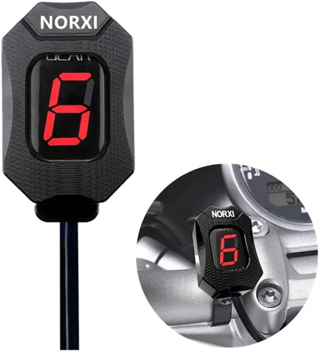 Vista 9 de Indicador de engranajes de motocicleta para Yamaha YZF-R1 R6/Fzh150 Fzn150 Xt660 Fz-16 FZ-S Fz1 Xvs950A Midnight Star Fz8 Fz6r Xv1900a 6 velocidades