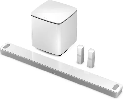 Vista 7 de Bose Barra de sonido inteligente Ultra Dolby Atmos, sistema de sonido Blanco
