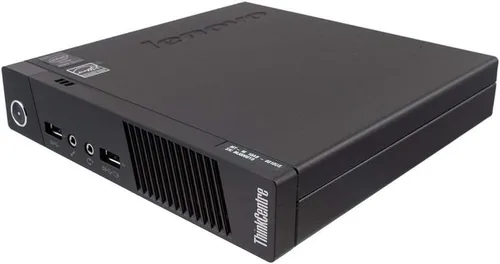 Vista 4 de Lenovo ThinkCentre M93P Computadora de Escritorio Empresarial con Factor de Forma Tiny, Procesador Intel Dual-Core i5-4570T de hasta 3.60 GHz, 8 GB