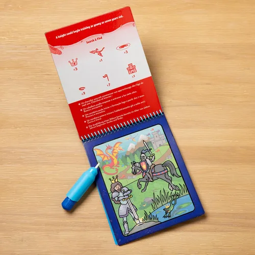 Vista 9 de ¡Melissa & Doug On the Go Wow! Almohadilla de actividad reutilizable para revelar agua, aventura