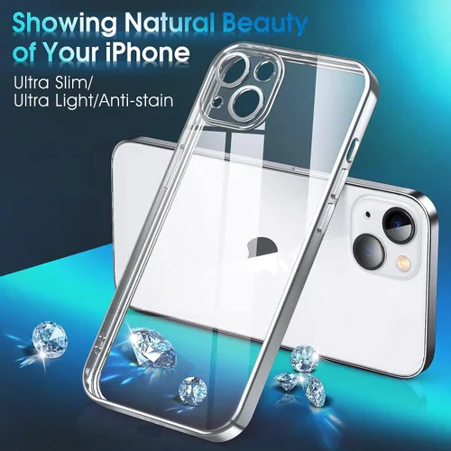 Vista 98 de Supdeal Funda cristalina transparente para iPhone 11, [No se amarillea] [Protección de la cámara] [Probado contra caídas de grado militar] Funda