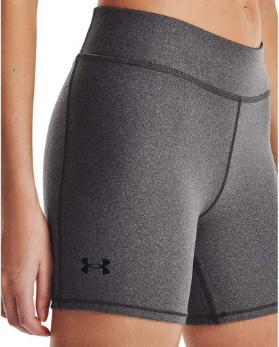 Vista 2 de Short deportivo Under Armour de HeatGear Armour tiro medio para mujer