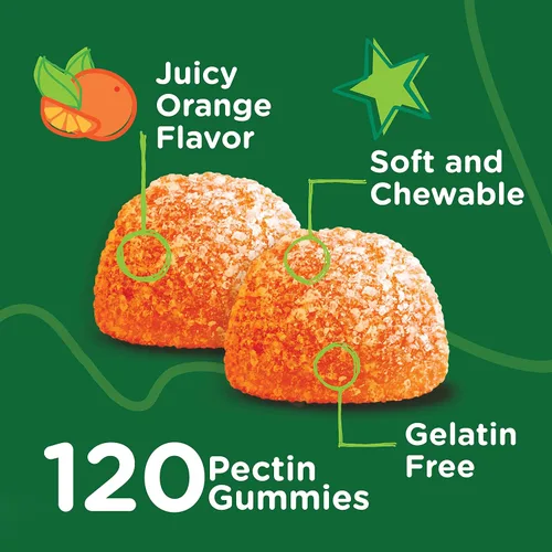 Vista 3 de Viteey Gomitas de zinc para niños de 10 mg, con vitamina C y equinácea, apoyo inmunológico, potente antioxidante natural, suplemento de vitamina