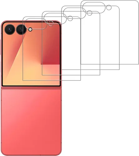 Vista 25 de Paquete de 4 protectores de pantalla exteriores de vidrio compatibles con Samsung Galaxy Z Fold 5 [solo el exterior] SM-F946U SM-F946U1 SM-F946B