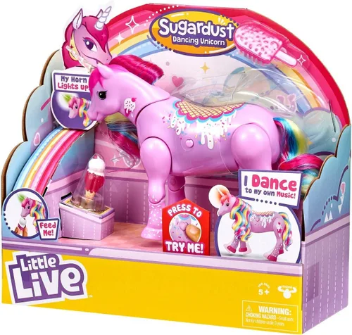 Vista 6 de Little Live Pets Unicornio - Butterbow (Sugardust)