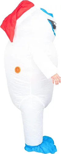 Vista 5 de Disfraz de Halloween inflable para cosplay, traje completo