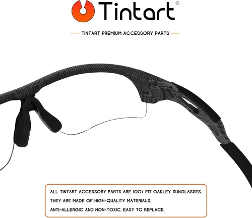 Vista 6 de Kits de Goma Earsocks y Narizas para Oakley RadarLock Path Edge OO9183 Pitch OO9182 Gama XL Sunglass