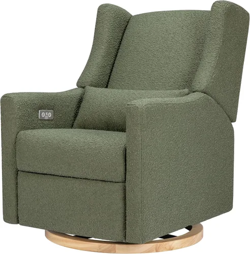 Vista 21 de Babyletto Kiwi Plus - Planeador reclinable eléctrico en lazo de peluche