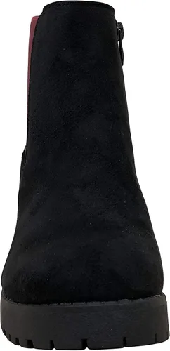 Vista 5 de Refresh Club-01 - Botines con tacón para mujer, fácil de poner., 7.5