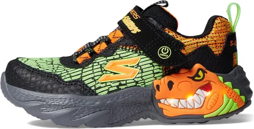 Vista 4 de Skechers Tenis unisex Dino-Lights para niños