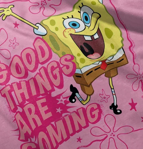 Vista 5 de Brisco Brands Bob Esponja Good Things Are Coming Baby Romper Niños o Niñas