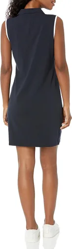 Vista 2 de Tommy Hilfiger Minivestido con cuello en V para mujer