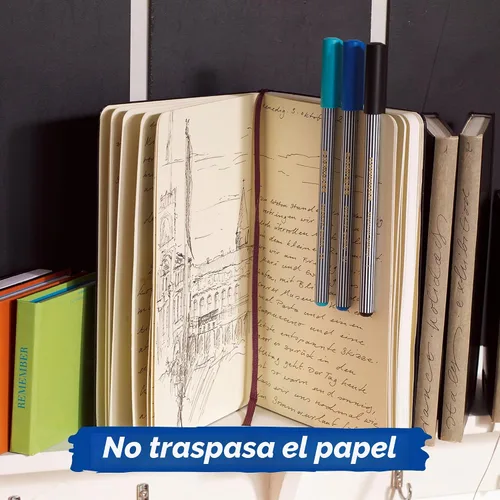Vista 7 de edding 55 Fineliner Pack de 16 - Surtido