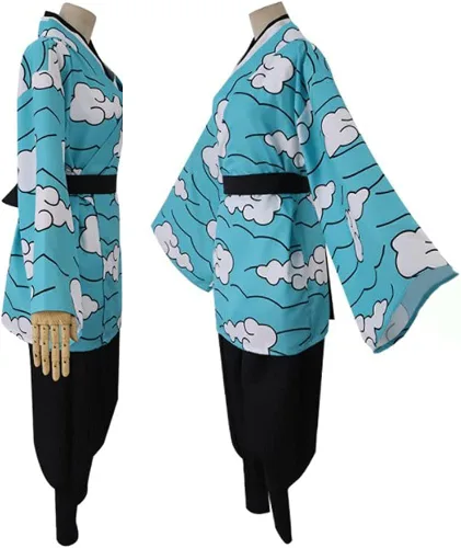 Vista 3 de Urokodaki Sakonji Disfraz de Kimono de Halloween