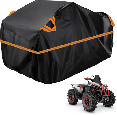 Vista 313 de Cubierta para ATV impermeable compatible con Arctic Cat H1 EFI TRV Cruiser 4x4 2011, cubierta de 210D para vehículos de 4 ruedas, cubierta para quad
