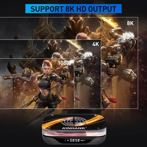 Vista 5 de Super Console X3 Plus - Consolas de videojuegos retro integradas de más de 95000 juegos, Android TV 9.0CoreELECEmuelec 4.5, chip S905X3, salida UHD