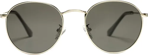 Vista 5 de Pro Acme - Gafas de sol pequeñas redondas de metal polarizadas para mujer, estilo retro de diseñador
